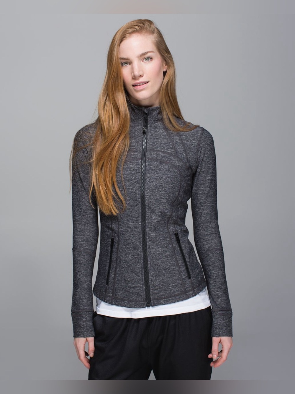 Lululemon Define Jacket (First Release) Heathered Black